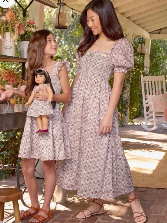 Hill House Home Dresses & Skirts - Hill House Home Scarlett Felicity Print x American Girl